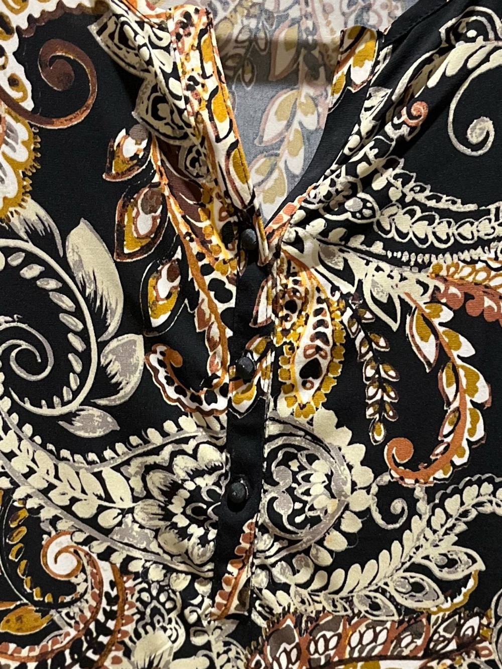 203. NWOT WOMENS SUSAN GRAVER 1X DETAIL TOP - Picture 3 of 5